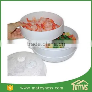 Handy Gourmet 2 Tier Microwave Steamer thumbnail-1