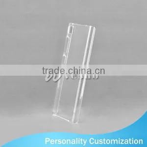 Wholesale Custom Design Light Weight Bulk 3D Clear Blank Sublimation Plastic Mobile Phone Case For Huawei P8 thumbnail-1