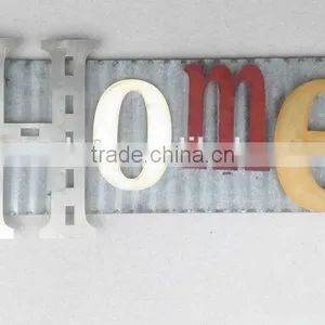 Cheap Zinc Wal Decoration HOME Decoration Creative Wall Deco Wholesale thumbnail-1