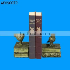 Hot Sale Lovely Animal Bird Design Resin Book Ends thumbnail-1