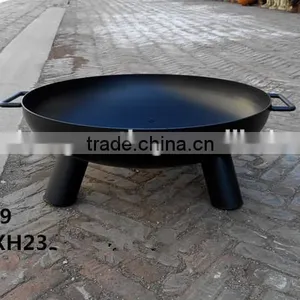 Patio 3 Leg Steel Fire Pit / Steel Fire Bowl thumbnail-1