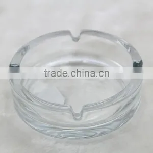 Glass Ashtray With Logo and Spray Paint Coloer thumbnail-1