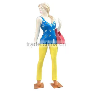 Fiberglass Shopping Girls Character Sculpture thumbnail-5