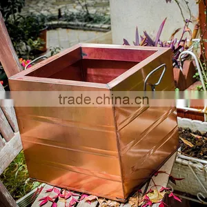 Square Flower Pot Stand Garden Flower Pot Vertical Garden Planter thumbnail-1