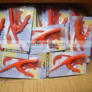 Wholesale Shrimp Deveiner and Peeler Prawn Seafood Shell Curved Peeler thumbnail-4