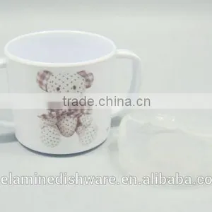 Melamine Seasoning Cup With Lid and Two Handle thumbnail-2