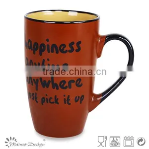 Decal Porcelain Mug With Spoon Porcelain Mug Top Sale With Dots thumbnail-4