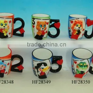 Ceramic Cow Shape Mug thumbnail-1