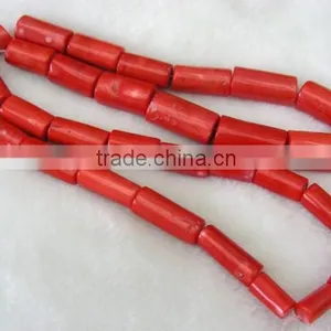 34" 20-35mm Big African Coral Beads thumbnail-1