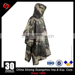 French Camouflage Military Rain Coat Poncho PVC Coating,army Rain Coat Poncho thumbnail-2