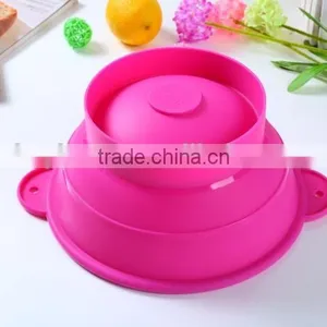 Microwave Safe Silicone Bowls Multifunction Collapsible Kitchen Bowl thumbnail-4