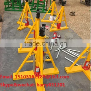 China Cable Drum Stand 5T, CHINA CABLE Reel STAND, Cable Drum Lifting Jack thumbnail-3