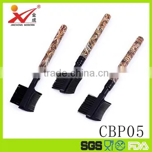 CBP05 Colorful Plastic Handle Eyebrow Comb thumbnail-1