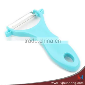 Y-shape Plastic Handle Stainless Steel Fruits and Vegetables Peeler thumbnail-1
