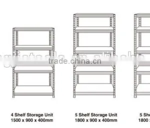 2015High Quality Storage Rack With 5 Shelves thumbnail-2