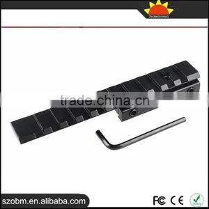 D0026-A Tactical Flashlight Scope Gun Mount Weaver Rail 11mm Convert to 21mm Adaptor thumbnail-3