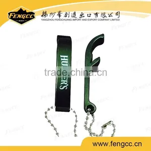 Promotion Customized Logo Aluminium Alloy Lion Shaped Beer Bottle Opener With Keychain thumbnail-1