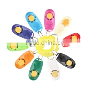 Pet Click Clicker Training Trainer Aid Wrist Pets Dog Supplies Dog Trainnings Dog Traning Tools Plastic Products Free Shipping thumbnail-1