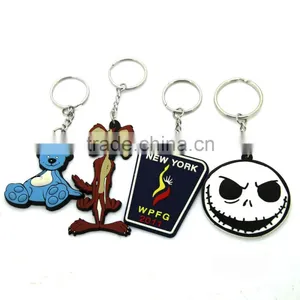 Beautiful New Design Popular Gift 3D Customize Shaped Cute Soft PVC Keychain for VW GTI Golf thumbnail-1