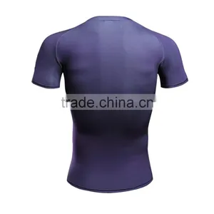 OEM Service Men Sportswear Gym Tight Fitness Jogging High Quality 2017 Mens t Shirts thumbnail-2