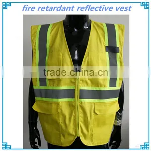Cotton Fire Retardant Reflective Vest thumbnail-1