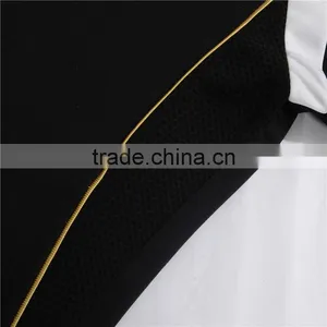Black Polo T-shirt With Three Botton thumbnail-5