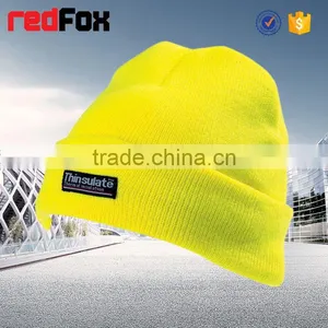 Wholesale Safety Warm Knitted Cap thumbnail-3
