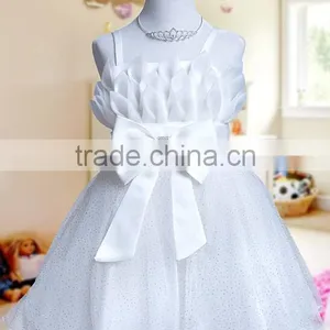 Wholesale Baby Dress up Games, Baby Girl Birthday Party Wedding Dresses Kids Clothes thumbnail-5