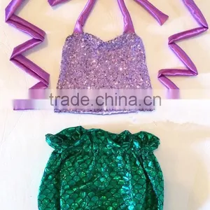 Fashion New Romper Children Colthes Mermaid Baby Girls Romper thumbnail-3