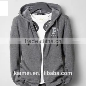 2017 Wholesale Beautiful Design Amazing Quality Eco-friendly Breathable Anti-wrinkle Cute 100%cotton Zipper Hoodie thumbnail-1