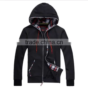 New Product China Wholesale Professional 100% Cotton Zipper Hoody thumbnail-1