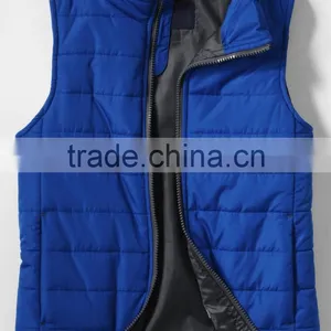 100% Nilon Oxford With Milky Coating, Children Boys Quilted Down Touch Padding VEST With Zipper and Inside Lining 100% Taffeta thumbnail-1