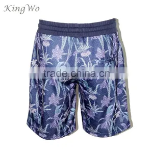 2017 Full Sublimated Breathable Polyester Mesh Fabric Men Basketball Board Shorts thumbnail-2