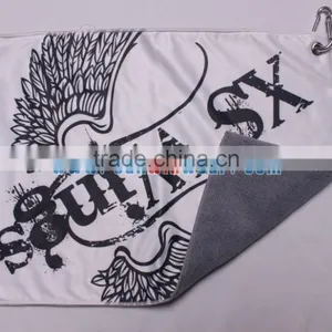 Golf Towel With Clip Rings thumbnail-4