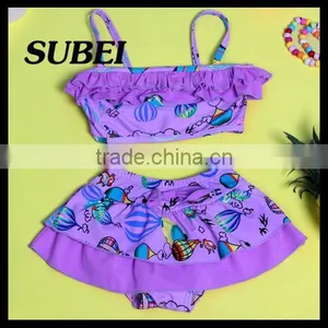 2016 New Children Cartoon Swimsuit Girls Swimsuit Split Child Bikini thumbnail-2