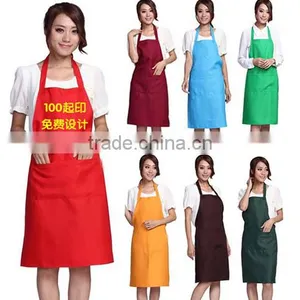 Advertising Aprons Custom Pure Korean Uniforms it Polyester Apron Custom Logo Gifts Promotional Apron Manufacturers thumbnail-6