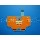 Yellow PET Flexible Membrane Switch , 0V - 30V DC Rated Current thumbnail-1