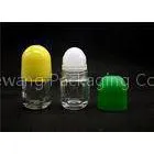 Eco Cylinder Frosted Glass Empty Roll on Bottles for Perfume Packaging thumbnail-1
