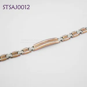 Men Metal Alloy Fashion Titanium Steel Bangle Gift Bracelet thumbnail-2