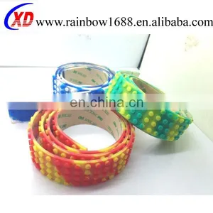 Hot Selling Adhesive Nimu Loops Silicone Legoes Toy Brick Tape, Building Block Rolling Strap thumbnail-1