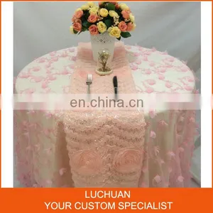 New High-end Product Lace With Sequin Fancy Beautiful Table Runners thumbnail-2