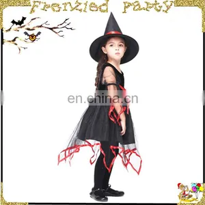 Kid Halloween Witch Fancy Party Costume thumbnail-5
