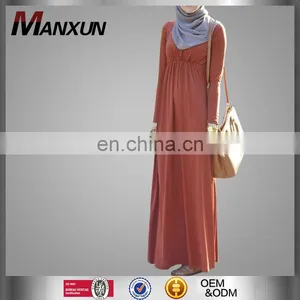 OEM China Supplier Abaya Latest Design Ethic Muslim Dress Muslim Long Sleeve Maxi Dress thumbnail-1