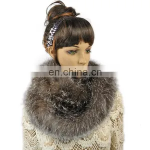 Factory Sale 2015 Fashion Multifunction Real Mink Fur Amazing Scarf thumbnail-3