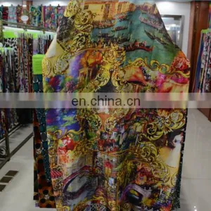 2014 European Design Digital Printing Silk Fabric for Dress thumbnail-2