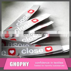Satin Label Centerfolded Woven Label for Jeans thumbnail-6