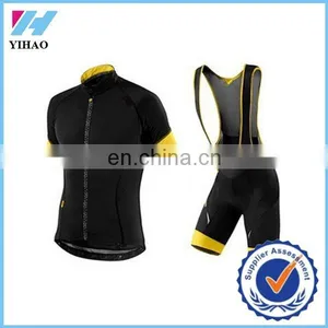 Yihao Trade Assurance 2015 New Cycling Jersey Short Sleeve Wholesale Cycling Clothing Set For Men thumbnail-1