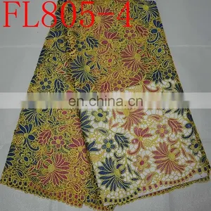 Free Shipping African Ladies Suit Lace Design New Lace Design Cord Guipure Lace Fabric thumbnail-1