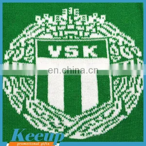 Soccer Teams Fans Scarf 2016 World Cup Knitting Jacquard Football Scarf Different Designs thumbnail-2
