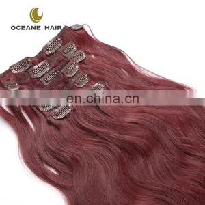Bayalage Color 220g 8pcs Clip in Hair Extensions for White Women thumbnail-5